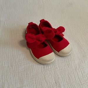 Chus Athena red shoes size 24 (7.5 toddler girls)